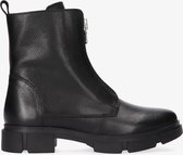 Tango | Romy 516-a black leather zipper boot - black sole | Maat: 36