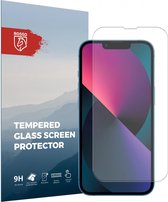 Rosso 9H Tempered Glass Screen Protector Geschikt voor Apple iPhone 13 Mini | Glasplaatje | Beschermlaag | Beschermglas | 9H Hardheid