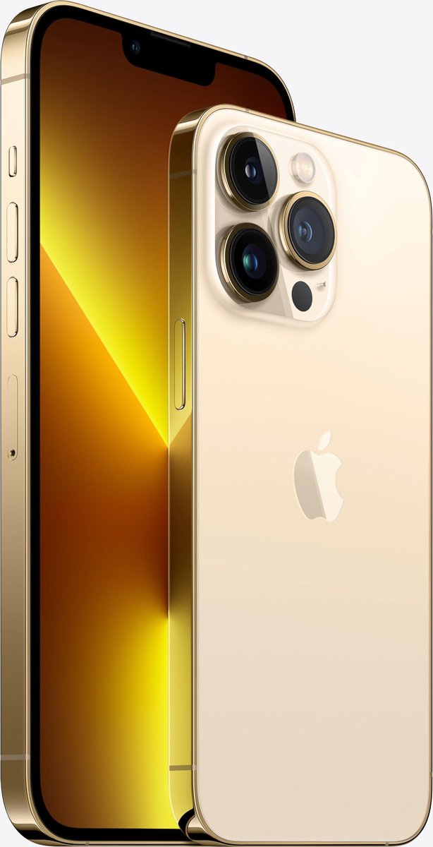 Apple iPhone 13 Pro Max - 128GB - Goud | bol.com