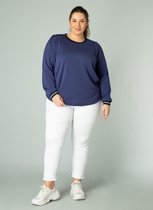 YESTA Hadja Sweatshirts - Marine Blue - maat 1(48)