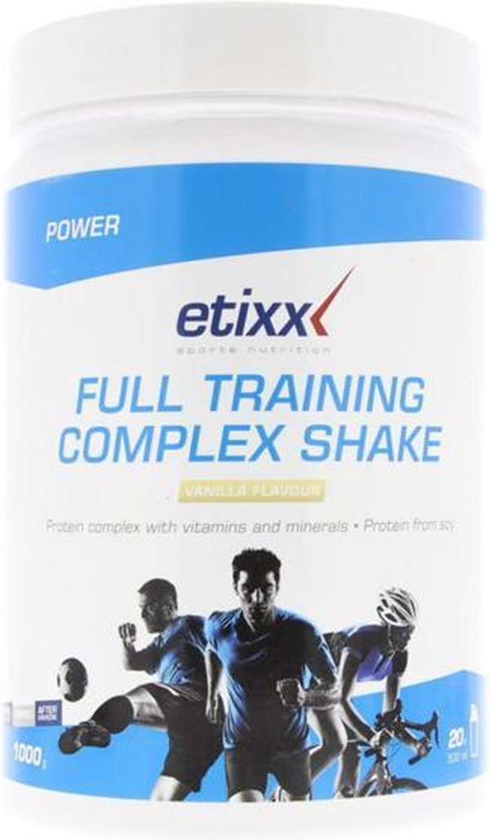 Etixx Power Full Training Complex Shake Vanilla 1000G