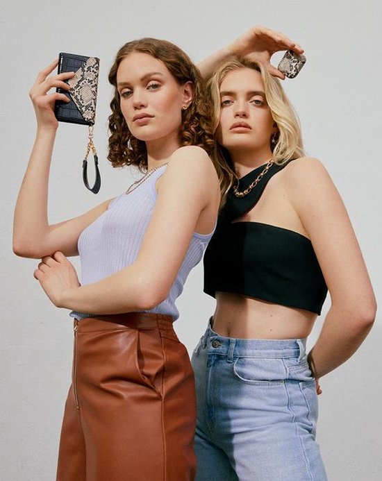 iDeal of Sweden IDECSS20-I7-199 coque de protection pour téléphones portables 11,9 cm (4.7") Boîtier d'embrayage Beige, Noir