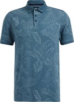 WE Fashion Heren polo met jacquard dessin