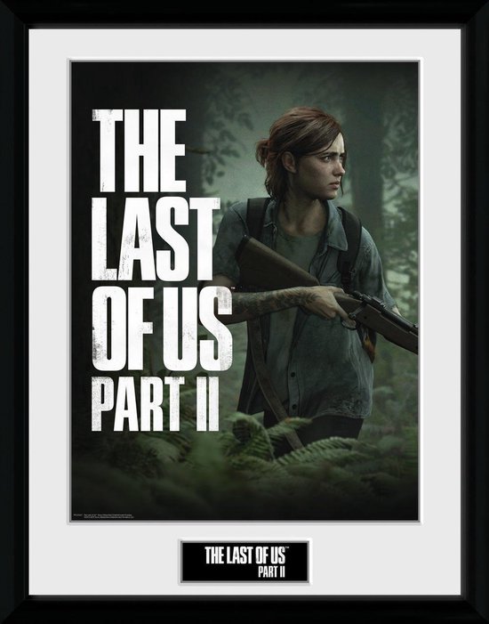 Foto: Gb eye the last of us part ii ellie key art framed print poster pfc3367 