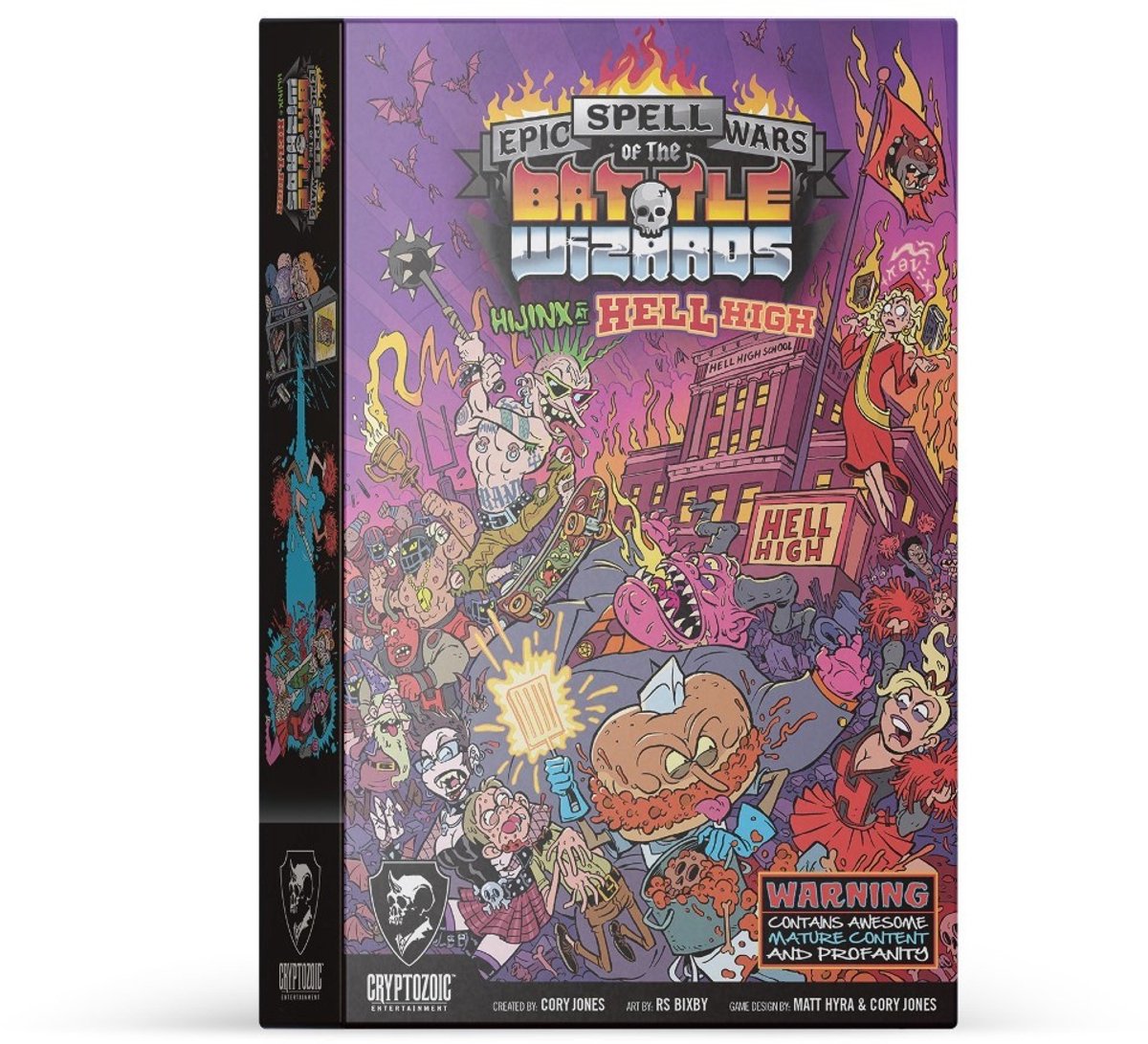 Epic Spell Wars of the Battle Wizards 5: Hijinx at Hell High - Kaartspel - Engelstalig