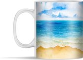 Mok - Strand - Zee - Waterverf - 350 ml - Beker