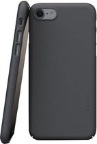 Nudient Hoesje geschikt voor Apple iPhone SE (2020) Telefoonhoesje Hardcase | Nudient Thin Precise Backcover | iPhone SE (2020) Case | Back Cover - Stone Grey | Grijs