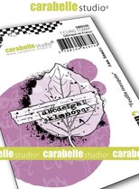 Carabelle Studio - Cling stamp Klein Feuille Masquée
