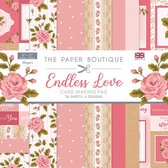The Paper Boutique Card Making Pad - Endless Love - 12x12 inch - 36 stuks
