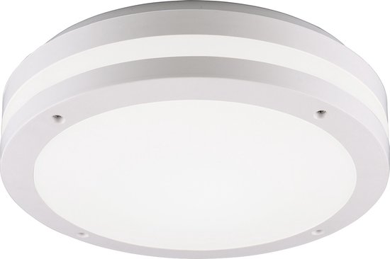 LED Plafondlamp - Torna Keraly - Opbouw Rond - Bewegingssensor - Waterdicht - 12W - Mat - Kunststof