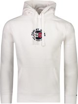 Tommy Hilfiger Sweater Wit Normaal - Maat S - Heren - Herfst/Winter Collectie - Katoen;Polyester