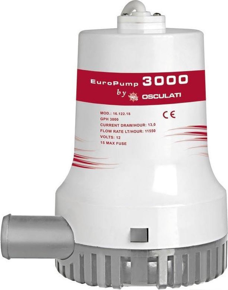 Osculati Europump II 24V Bilgepomp 192 liter/minuut