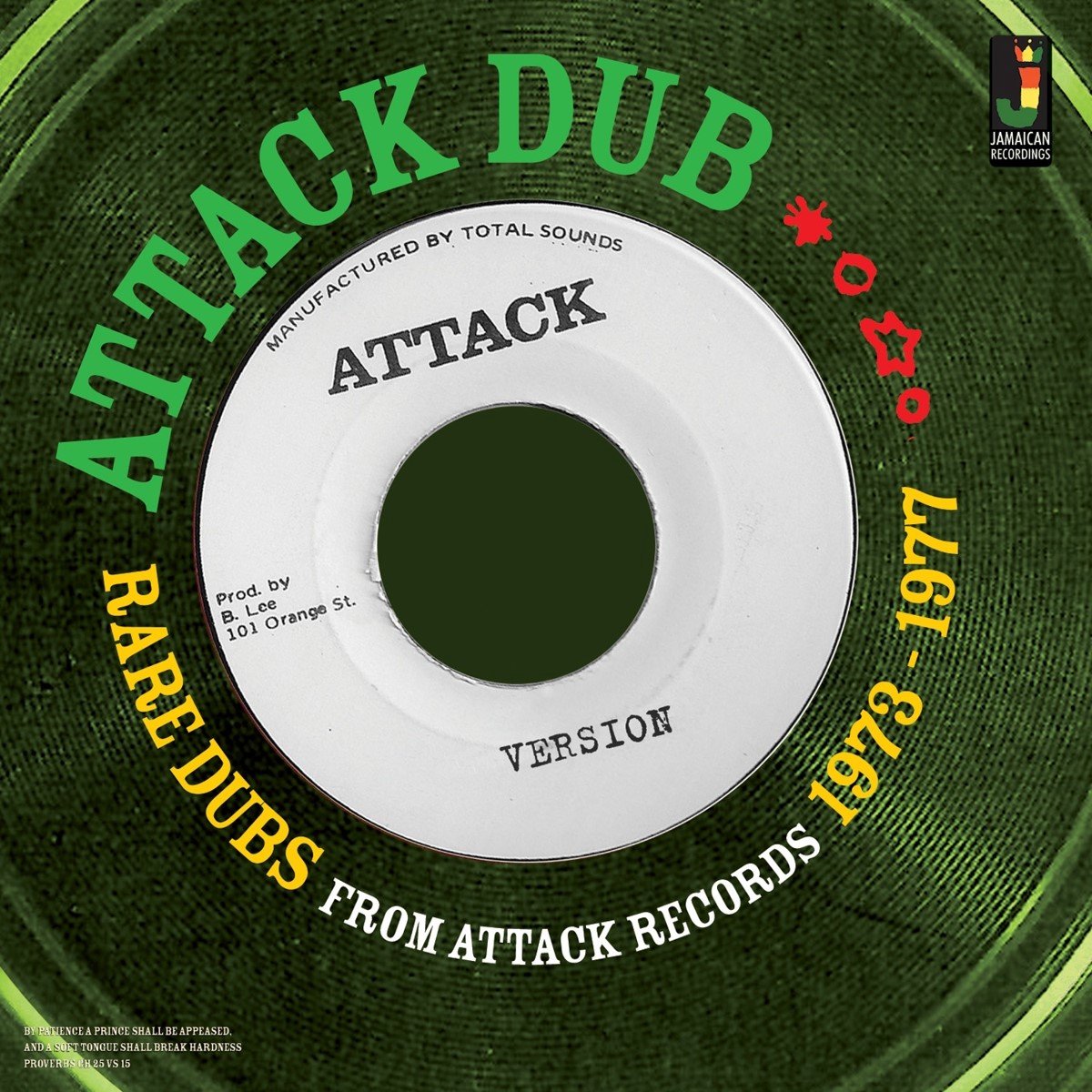 Various Artists - Attack Dub Rare Dubs From Attack Records 1973 - 1977 (CD)