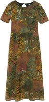 Desigual jurk salomon Gemengde Kleuren-Xl (42)