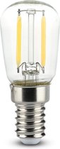 V-tac Led-lamp Vt-1952 2,6 X 5,8 Cm 2w E14 2700k Glas Wit