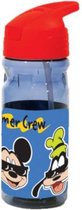 drinkbeker Mickey Mouse junior 500 ml blauw/rood