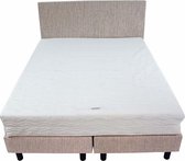 Bedworld Boxspring 120x200 - Medium - Seudine - Licht grijs (ONC90)