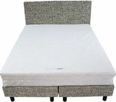 Bedworld Boxspring 140x220 - Medium - Tweedlook - Mint (M72)