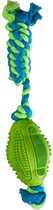 Flamingo Dental Bouncer Ruffus Met Koord - 38Cm - Groen