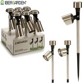 Barbecuespatel Algon Zwart (47,5 cm)