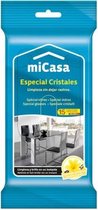 Pakket met steriele reinigingsdoekjes Micasa Glazenwisser (15 uds)