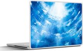Laptop sticker - 14 inch - Water - Zee - Zon - 32x5x23x5cm - Laptopstickers - Laptop skin - Cover