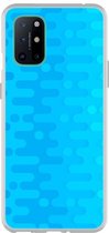Smartphonebooster Telefoonhoesje - Back Cover - Geschikt Voor OnePlus 8T - Blue En Blue