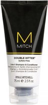 Paul Mitchell Mitch Double Hitter Shampoo & Conditioner 75ml