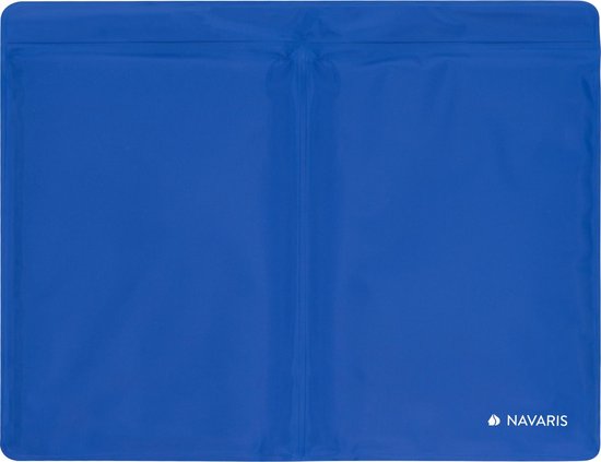 Navaris XL hot & cold pack - Herbruikbaar koud en warm kompres - Verkoelend en verwarmend - Verzachtend kussen