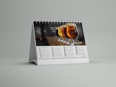 Cadeautip! Bier Bureau-verjaardagskalender | Bier bureaukalender |Bureaukalender 20x12.5 cm