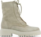 Gabor Vrouwen Suède     Veterboots / Laarzen / Damesschoenen 72.876 - Beige - Maat 37.5