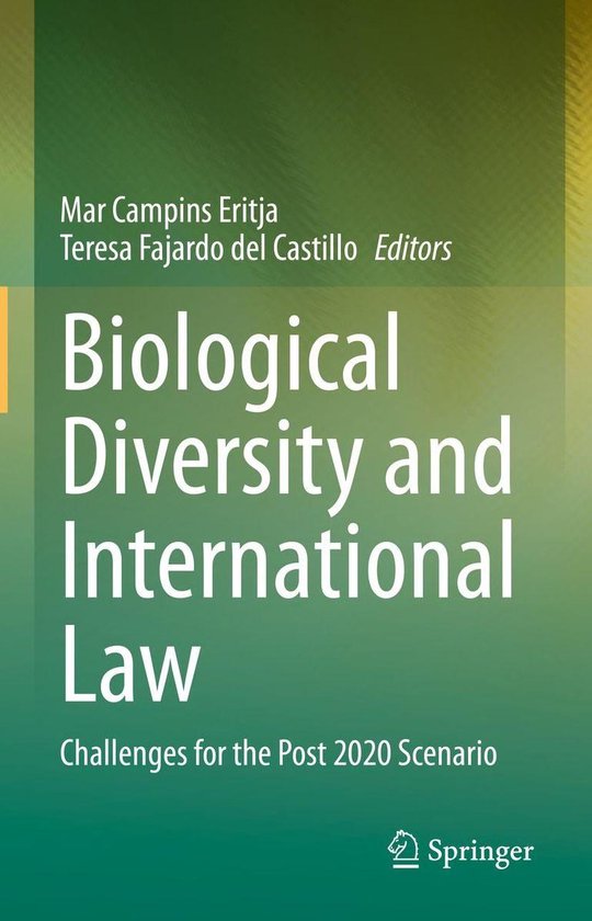 Omslag van Biological Diversity and International Law