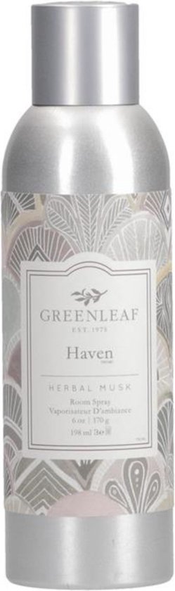 Greenleaf Spray Haven 236 Ml 5,5 X 18 Cm Staal Zilver