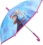 Frozen kinderparaplu meisjes 60 x 63 cm polyester blauw