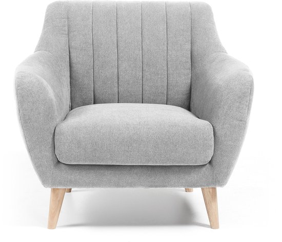 Kave Home - Obo fauteuil lichtgrijs