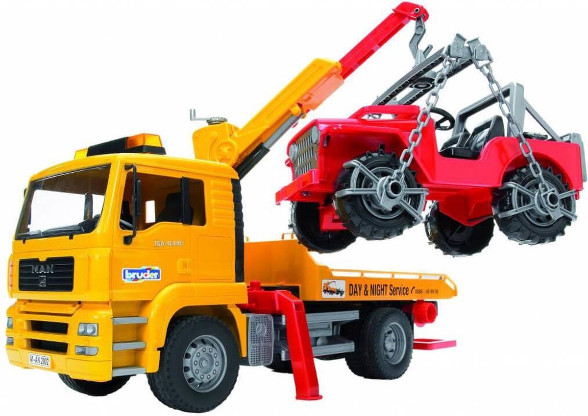 Bruder Man TGA Takelwagen — afbeelding 24