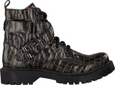 Omoda Om120777 Veterboots - Laarzen Met Veters - Meisjes - Grijs - Maat 36