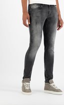 Purewhite - Jone 742 Distressed Heren Skinny Fit   Jeans  - Grijs - Maat 28