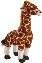 knuffelgiraf junior 30 cm pluche bruin