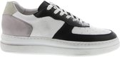 Blackstone WL27 WHITE-BLACK - LOW SNEAKER - Vrouw - White - Maat: 42