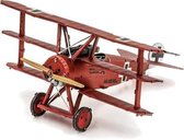 modelbouwset Fokker Red Baron Triplane rood