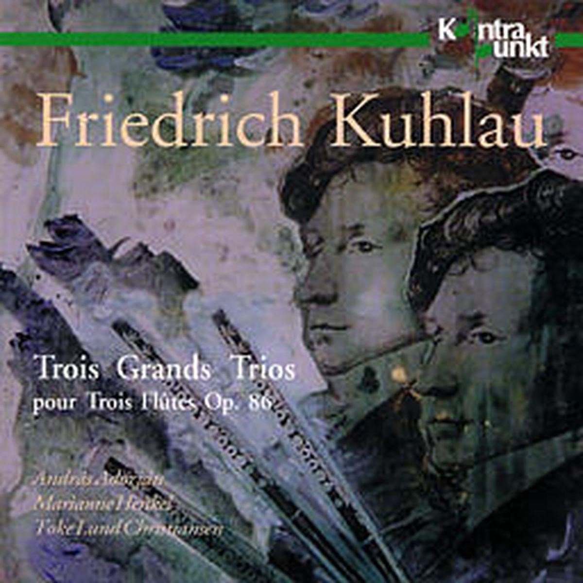 András Adorján & Christiansen Toke Lund Christiansen - Kuhlau: Trois Grands Trios Op. 86 (CD)