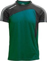 Masita | Sportshirt Forza - Licht Elastisch Polyester - Ademend Vochtregulerend - GREEN/BLACK - 164