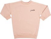 just be kids - trui jurk oud roze - meisjes - maat 98-104