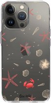 Casetastic Apple iPhone 13 Pro Hoesje - Softcover Hoesje met Design - Sea World Print