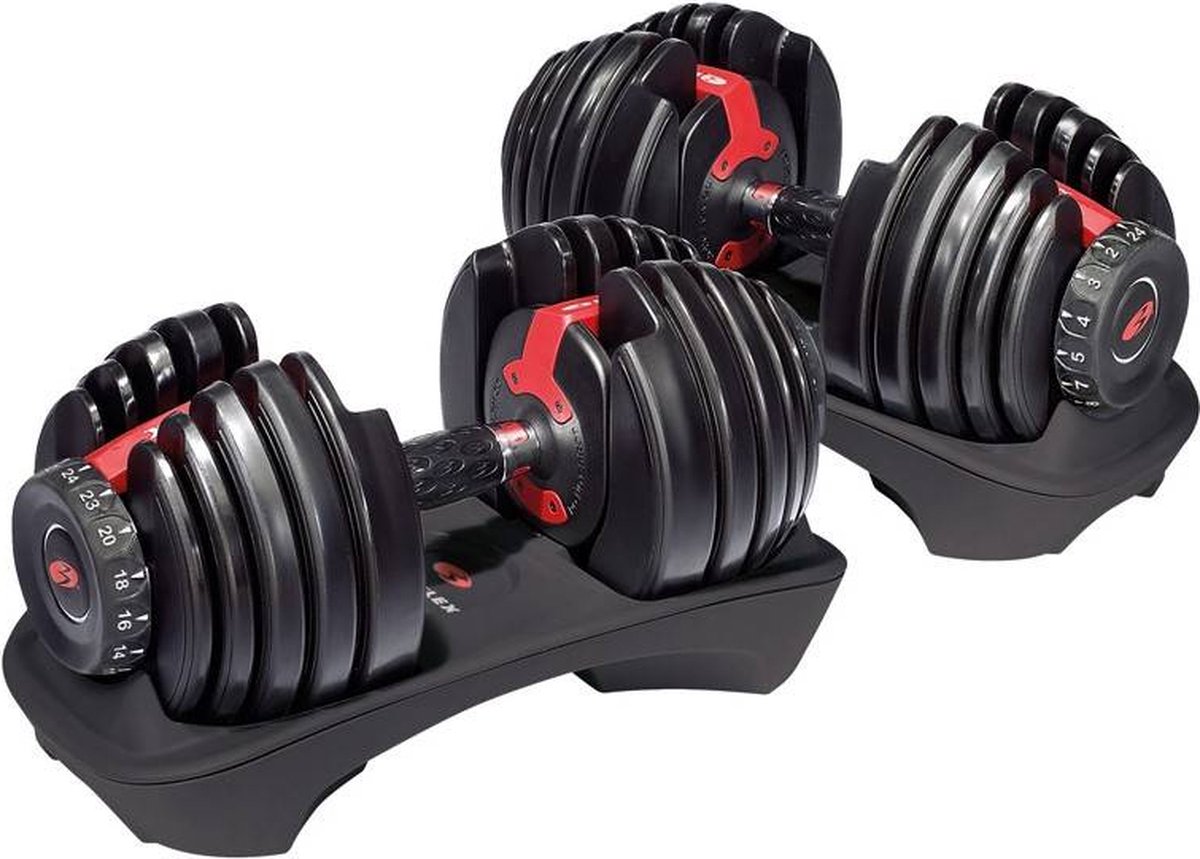 Bowflex SelectTech 552i Verstelbare dumbbells - 2 tot 24 kg