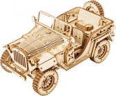 modelbouwpakket Army Jeep 18,9 cm hout 369-delig