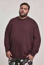 Urban Classics Crewneck sweater/trui -M- Sweat Bordeaux rood
