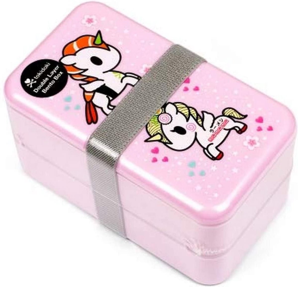 Thumbsup! / TokiDoki - Bento lunchbox / broodtrommel lunchtrommel - 19cm roze