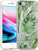iMoshion Design voor de iPhone SE (2022 / 2020) / 8 / 7 / 6s hoesje - Bladeren - Groen